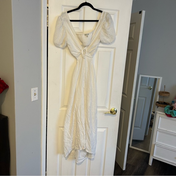 Earthbound linen maxi dress - Picture 2 of 4